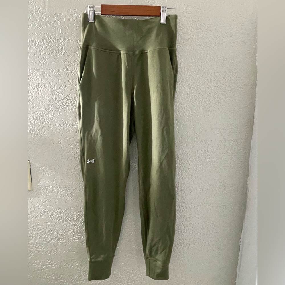 Under Armour Activewear Olive Green Joggers With Pockets Size XSmall